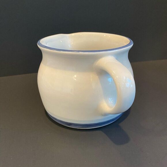 Pfaltzgraff Vintage 1990's Northwinds Discontinued Pattern Gravy Boat w/ Handle - Picture 2 of 6